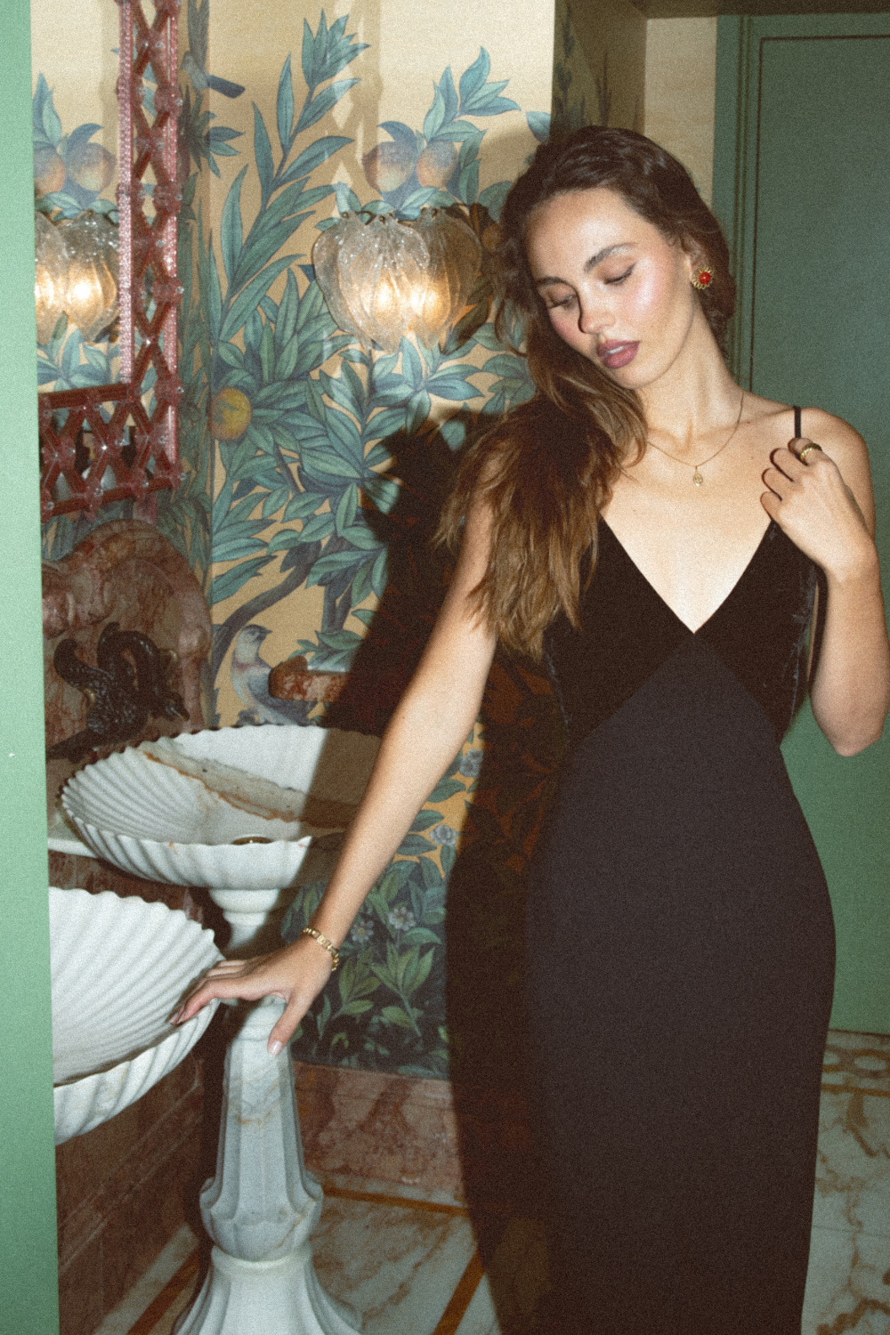 DUNE DRESS BLACK