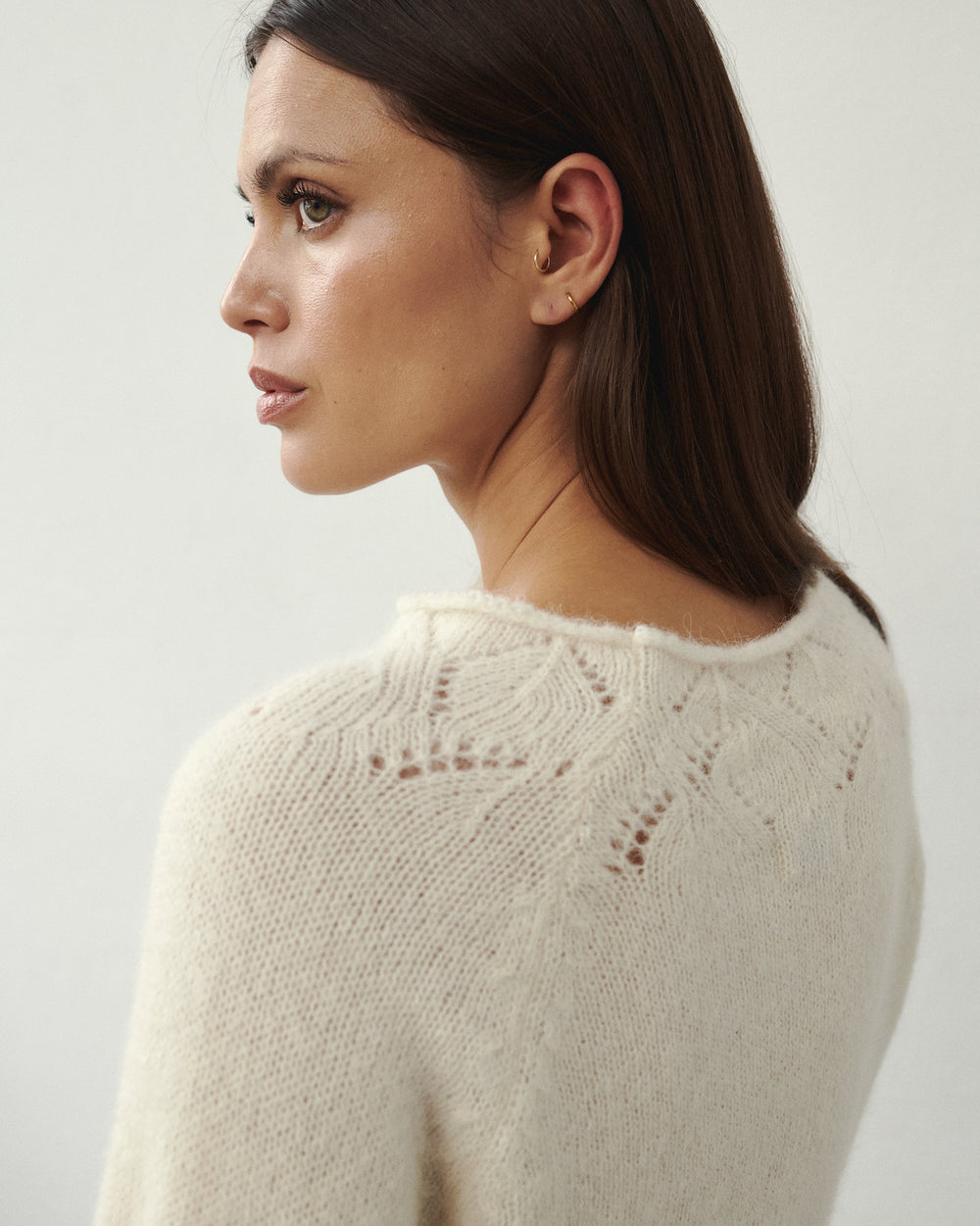 CEA WOOLEN SWEATER ECRU