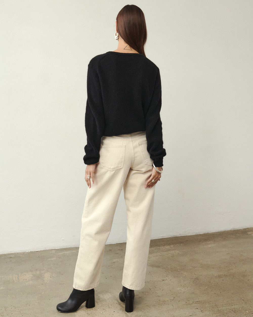 PULL EN LAINE PALM NOIR