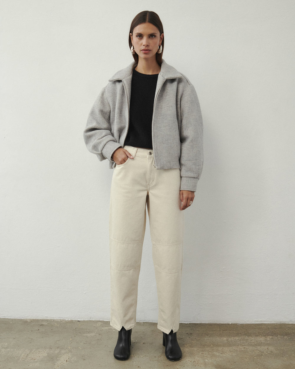 ESPRESSO JACKET GREY