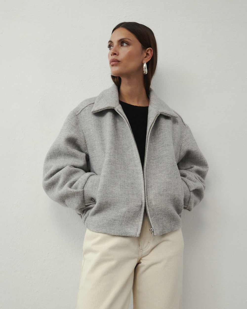 ESPRESSO JACKET GREY