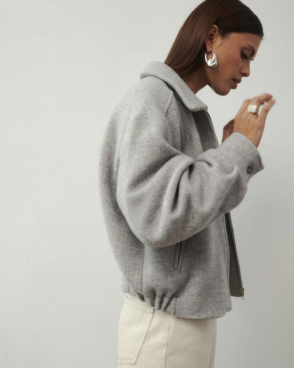 ESPRESSO JACKET GREY