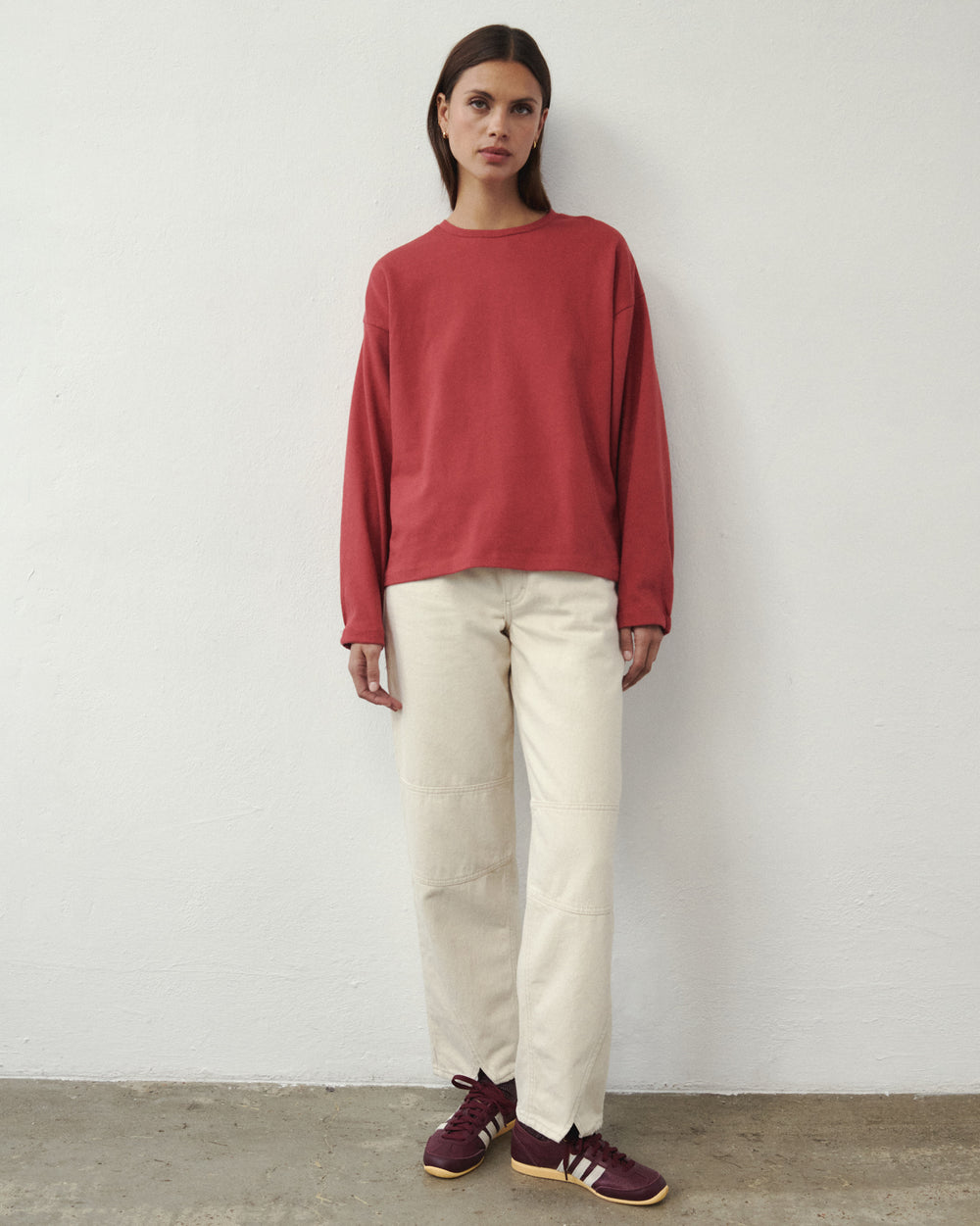 LONGSLEEVE LYON BURGUNDY