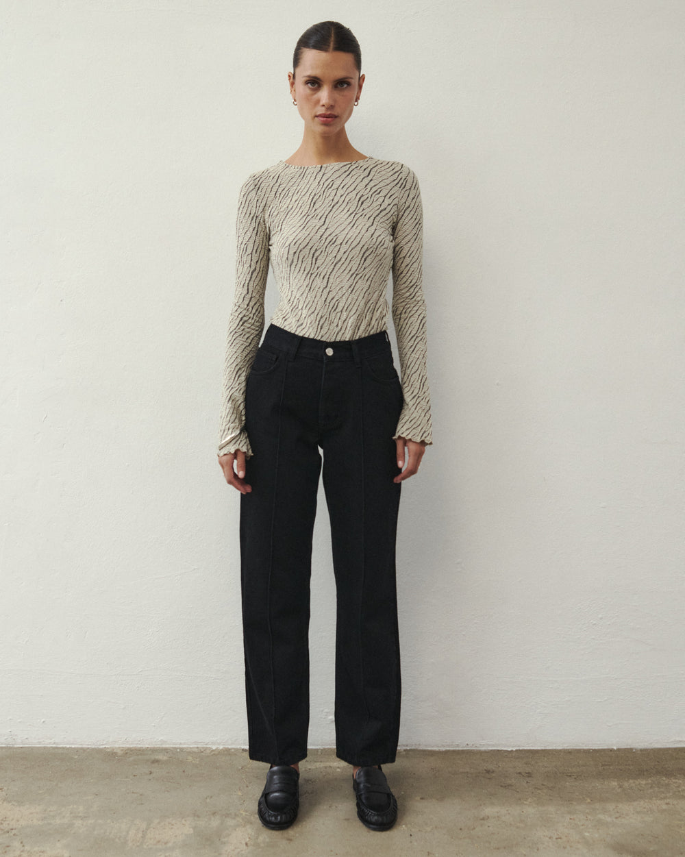 BOONE JEANS SCHWARZ