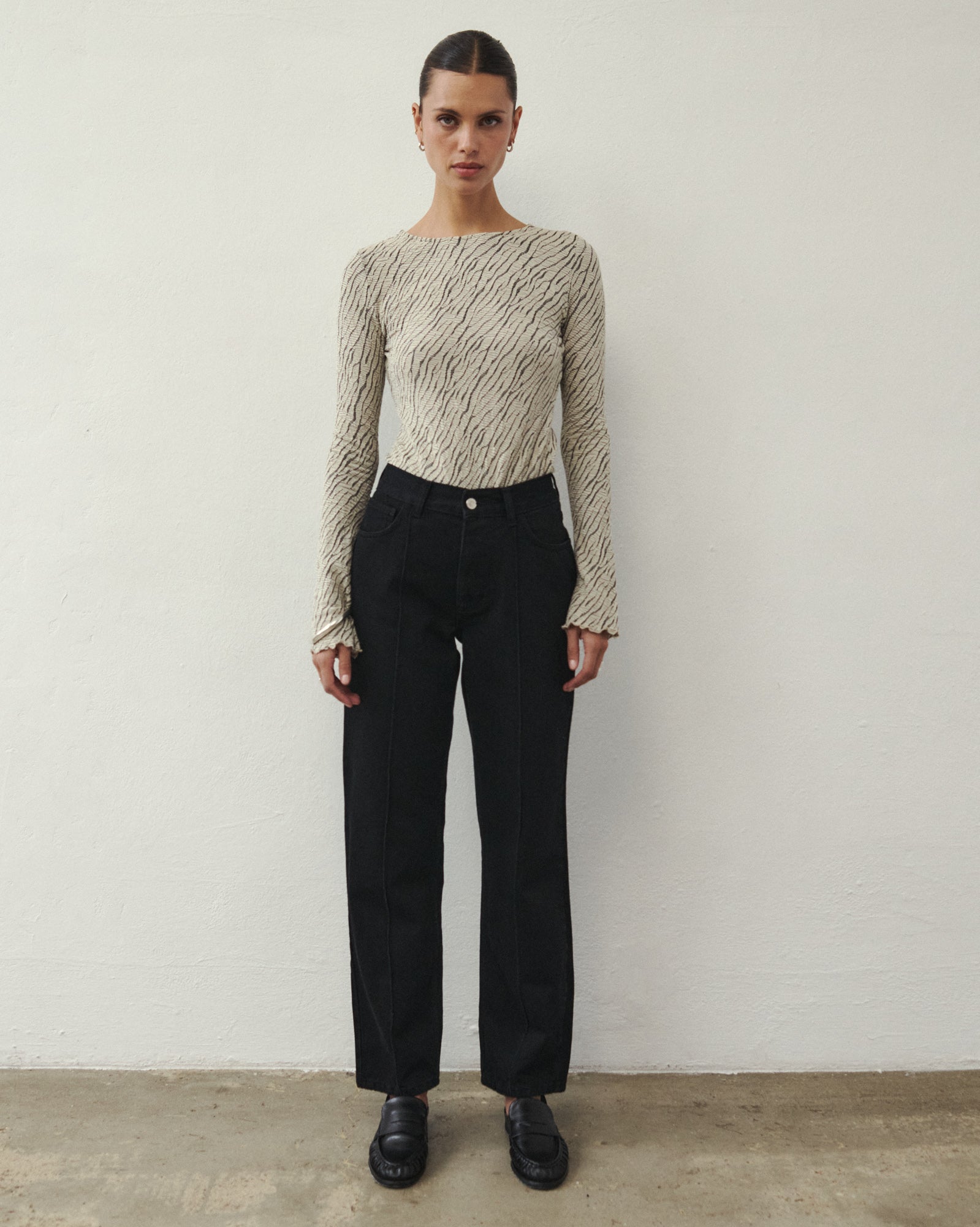 BOONE JEANS SCHWARZ