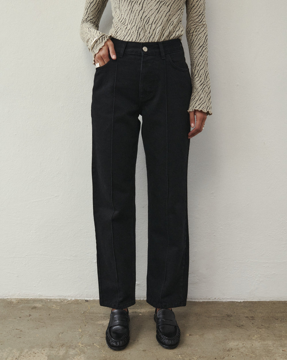 BOONE JEANS SCHWARZ