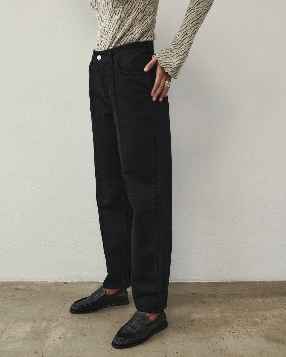 BOONE JEANS SCHWARZ