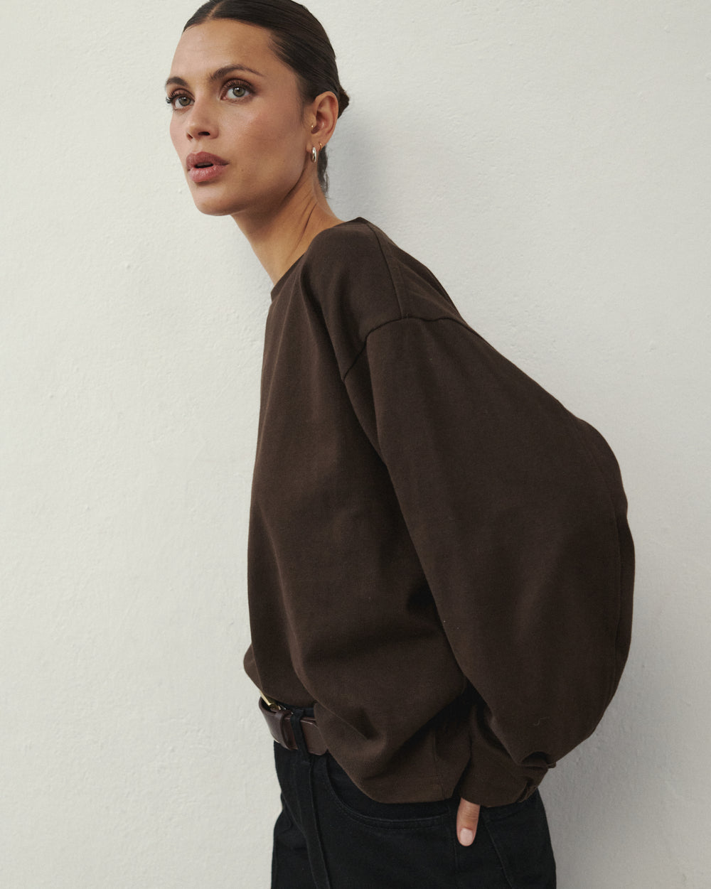 LONGSLEEVE LYON BROWN