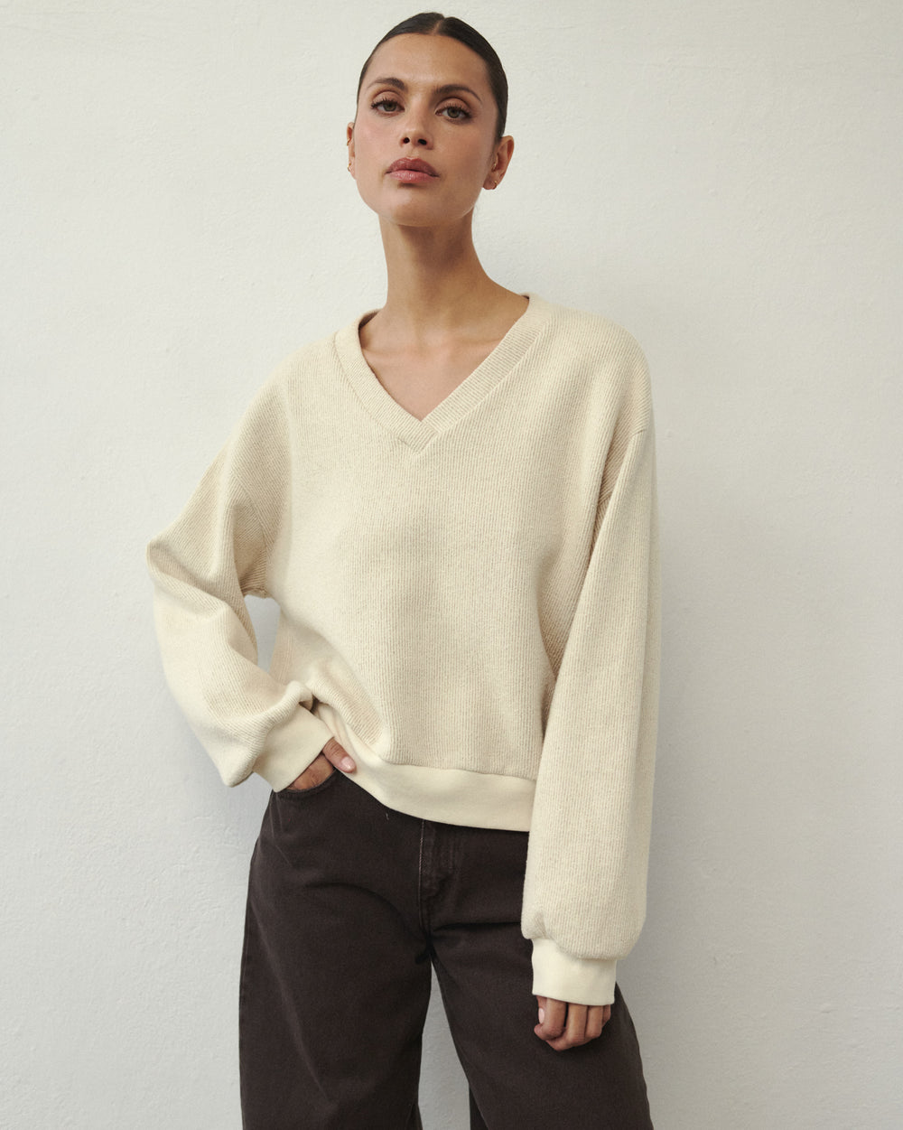 NOVE SWEATSHIRT BEIGE