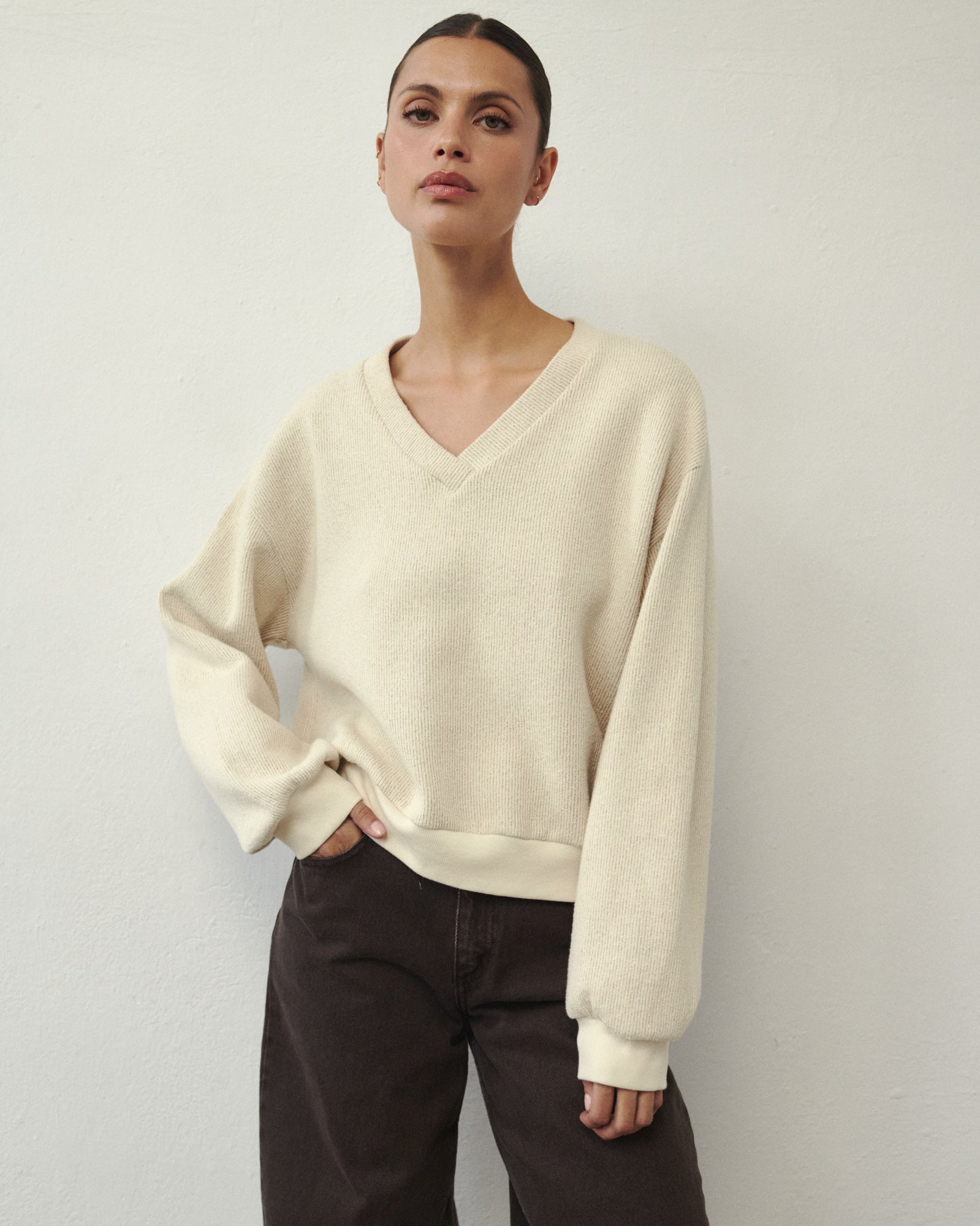 NOVE SWEATSHIRT BEIGE