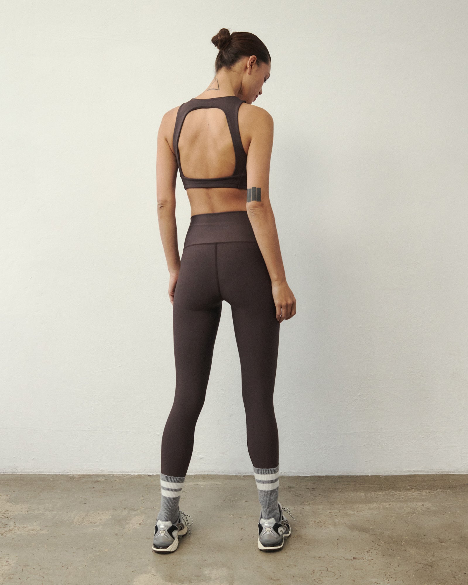 ANDY GYM LEGGINGS BRAUN