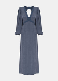 LUMEN KLEID GRAU