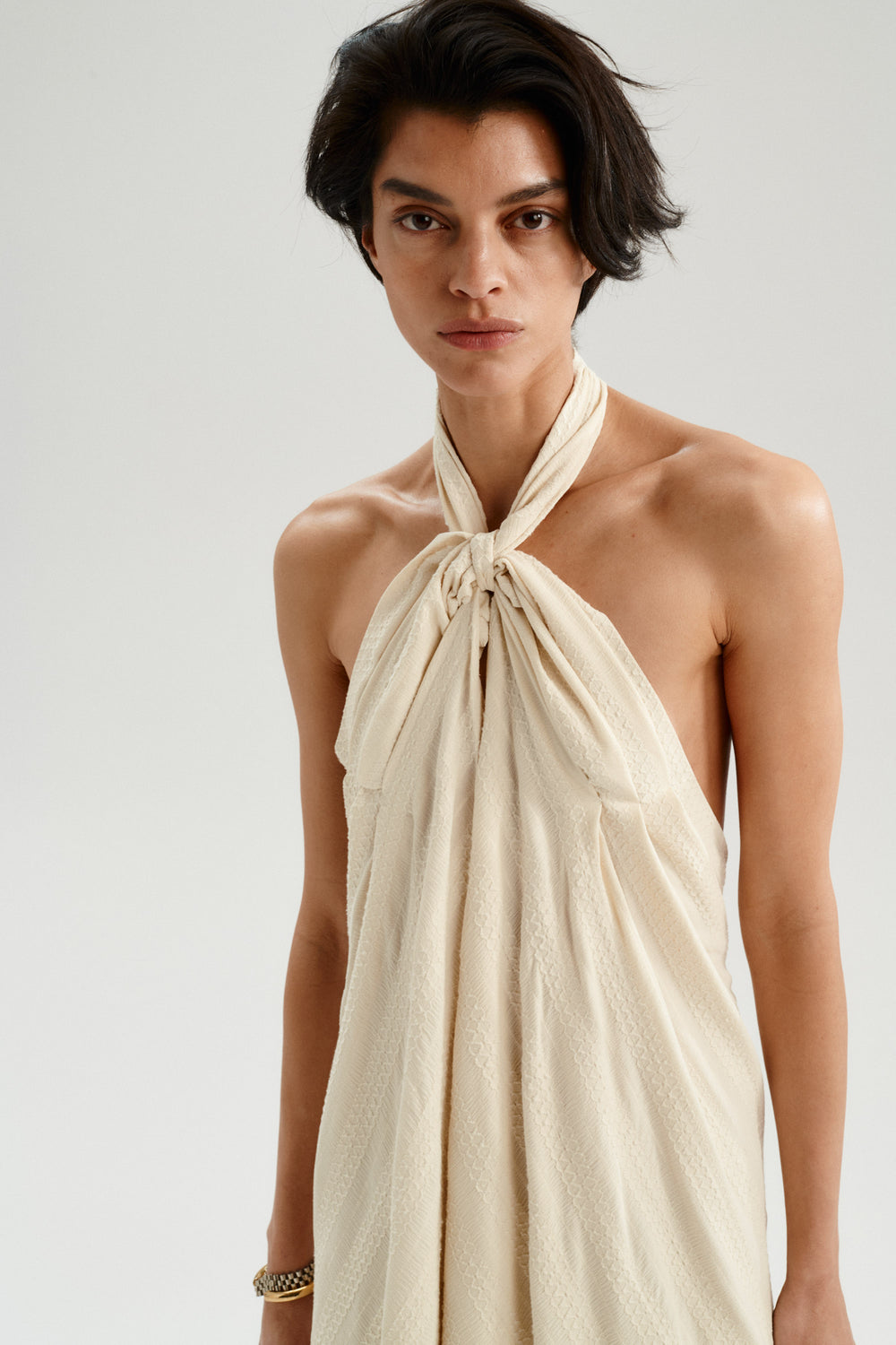 ROBE BONETT ÉCRU