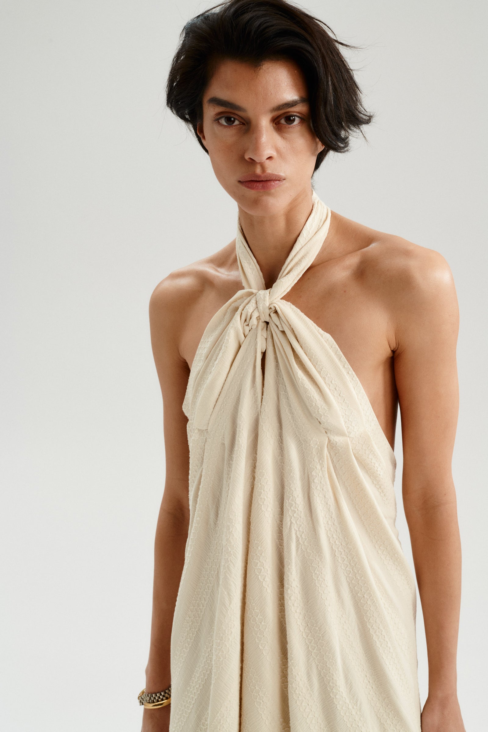 ROBE BONETT ÉCRU