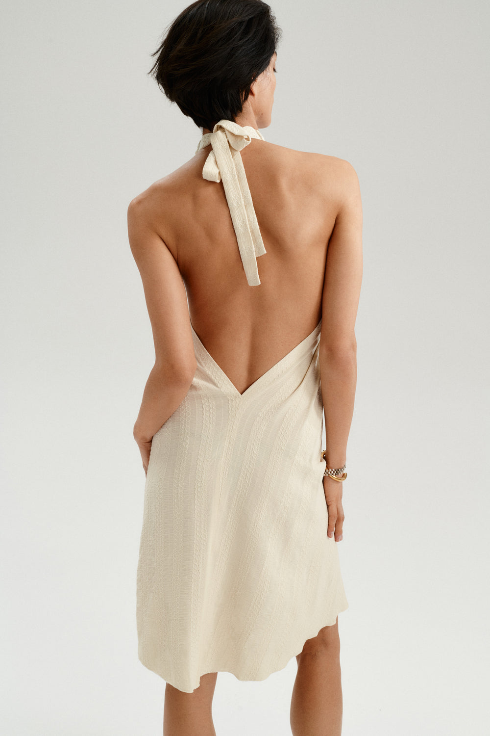 ROBE BONETT ÉCRU