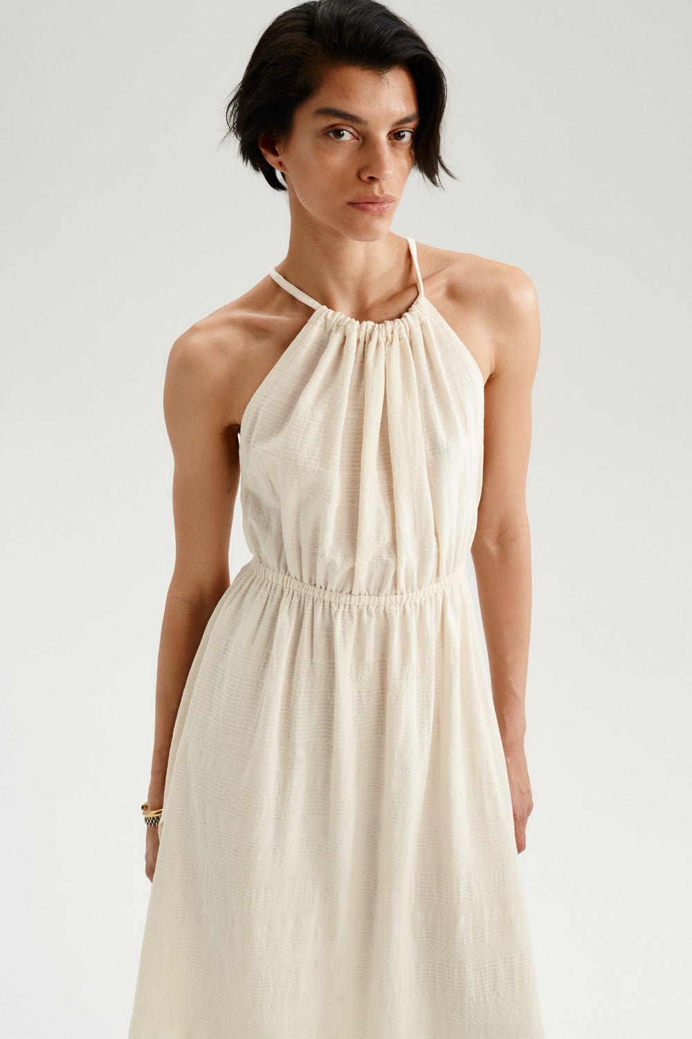 CIELO KLEID ECRU