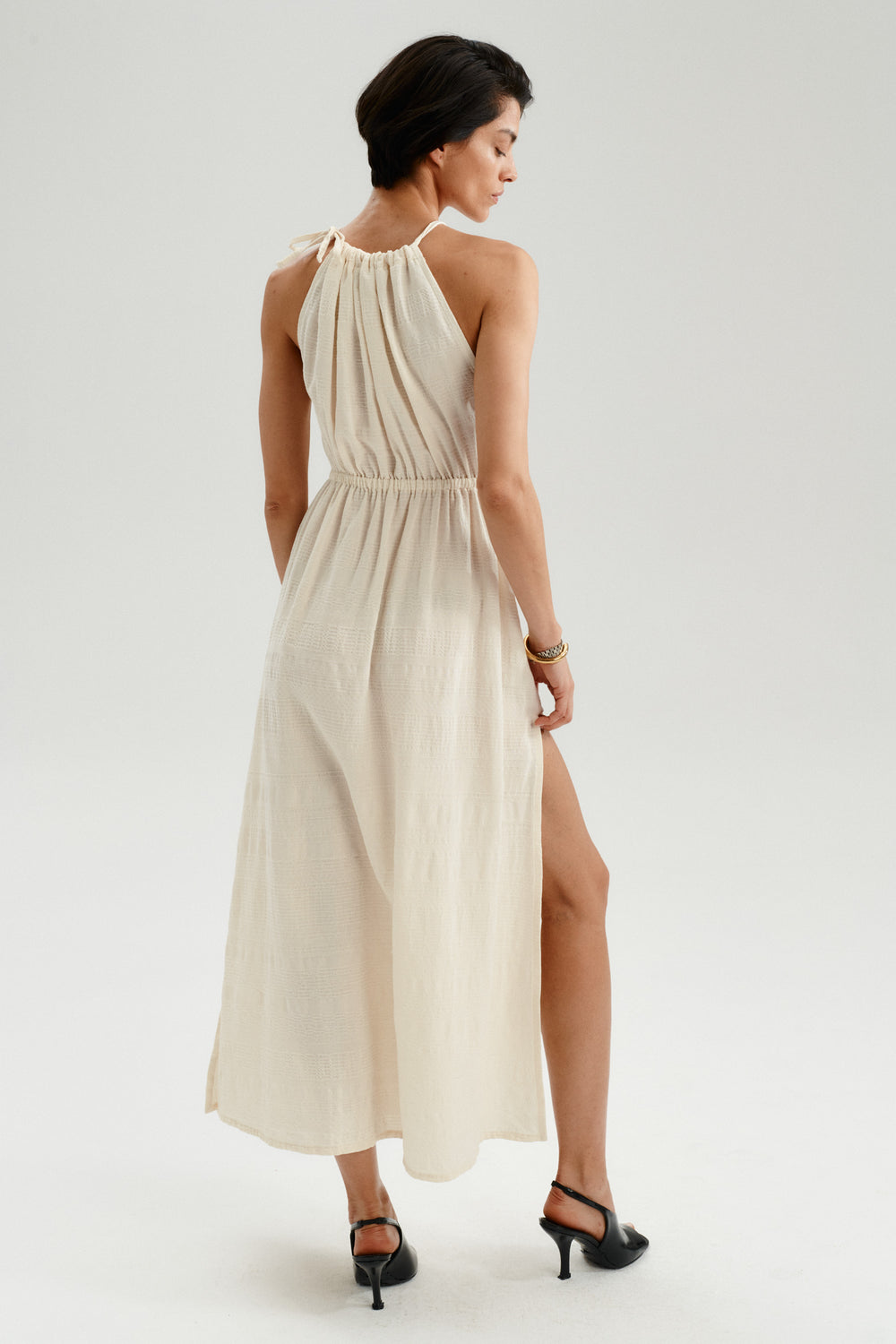 CIELO KLEID ECRU