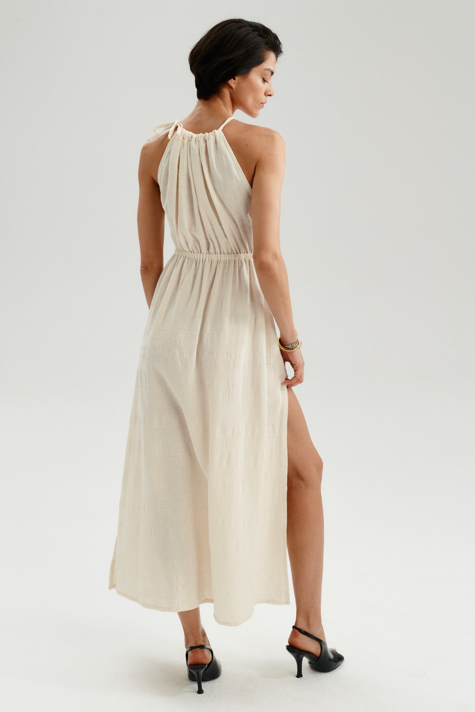 CIELO KLEID ECRU