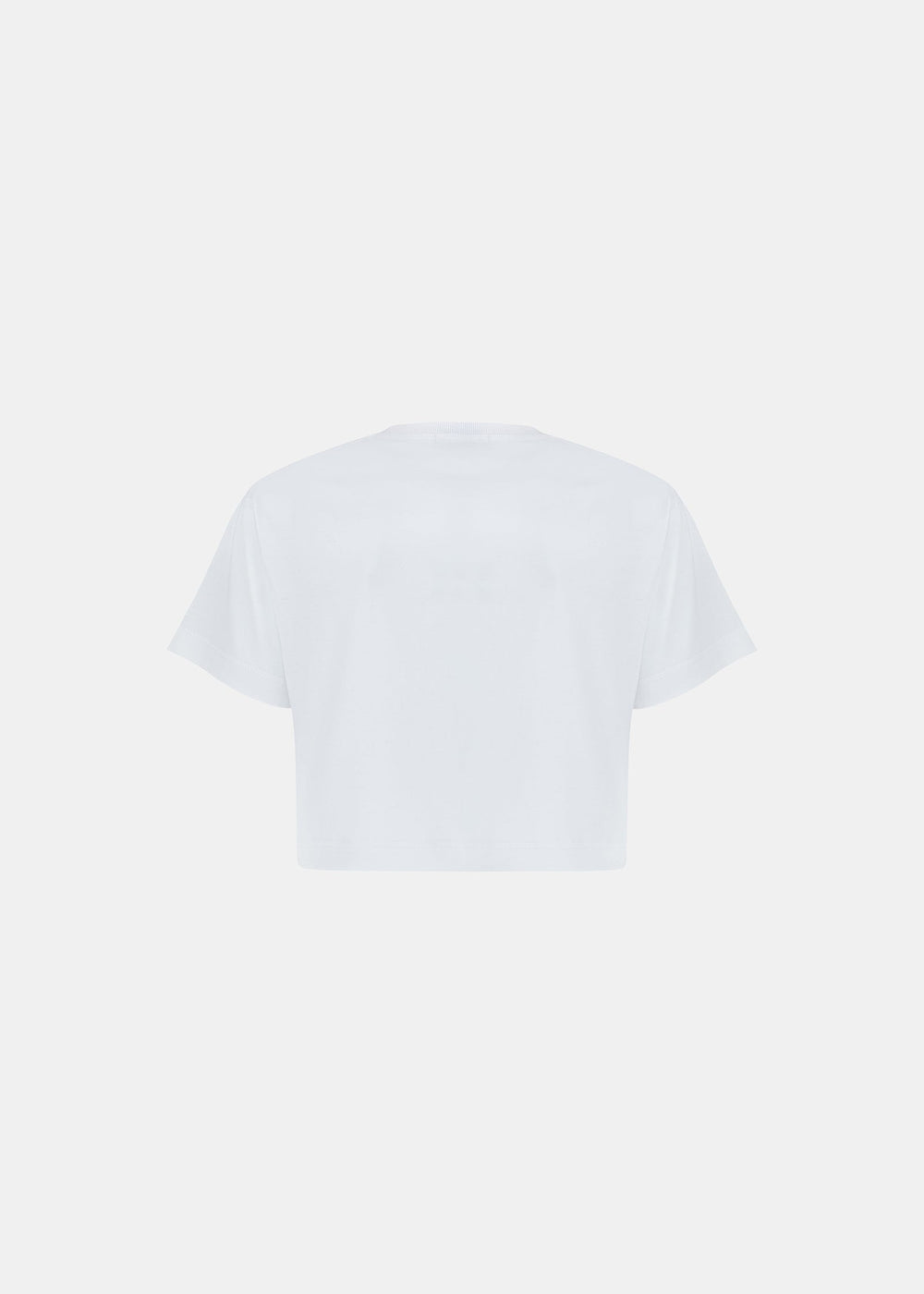 T-SHIRT DAMSKI LAY ORGANIC BIAŁY CROP