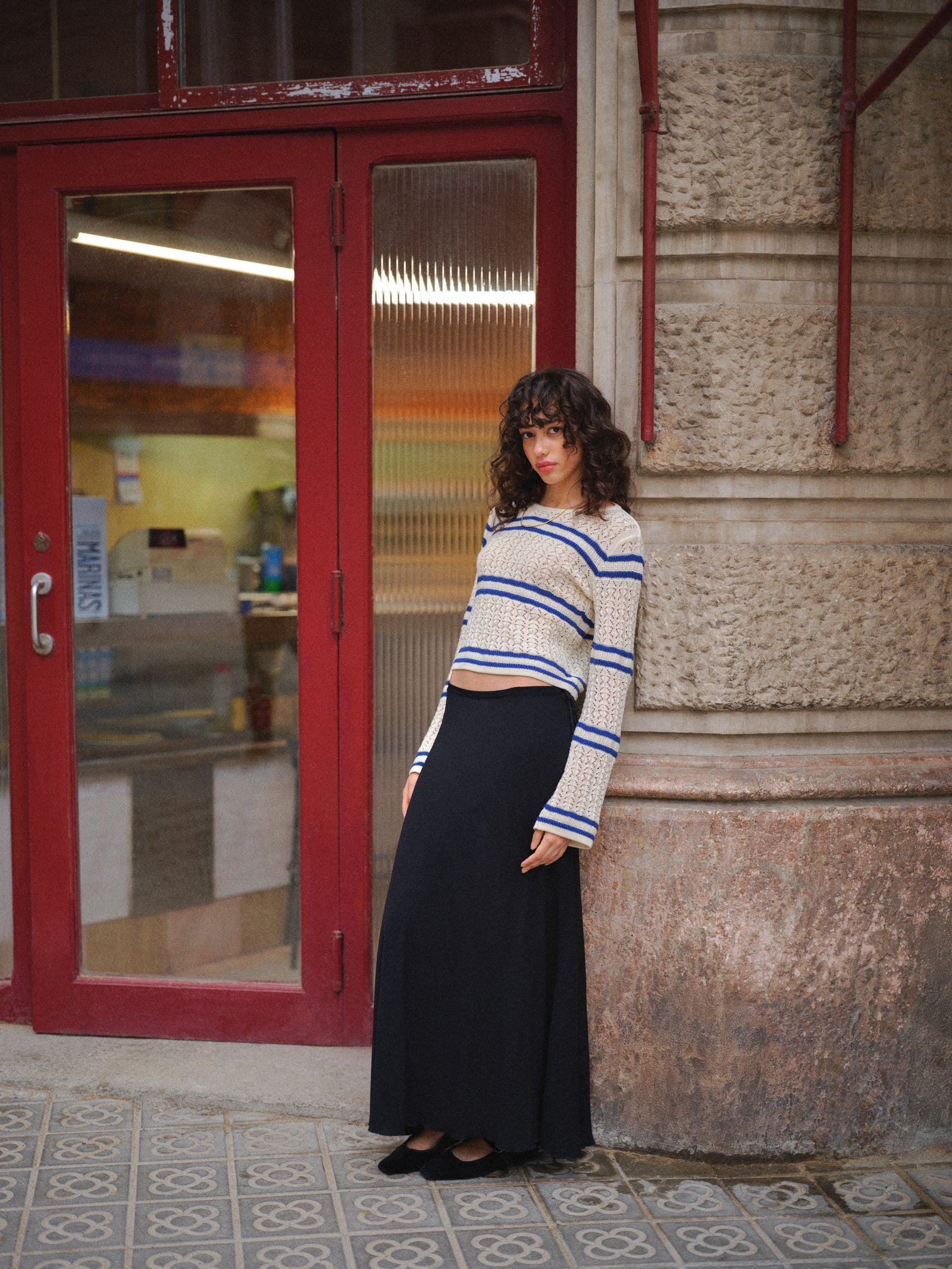 RAPTURE JUPE MAXI NOIRE