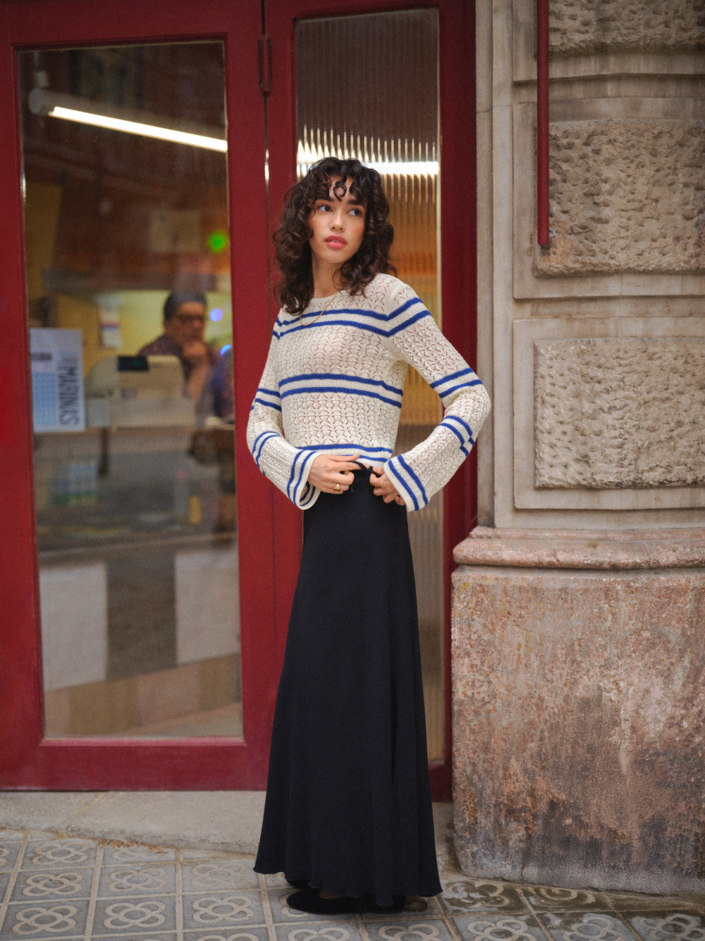 RAPTURE JUPE MAXI NOIRE