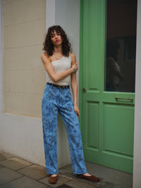 JEANSY LOTUS FLORES PRINT