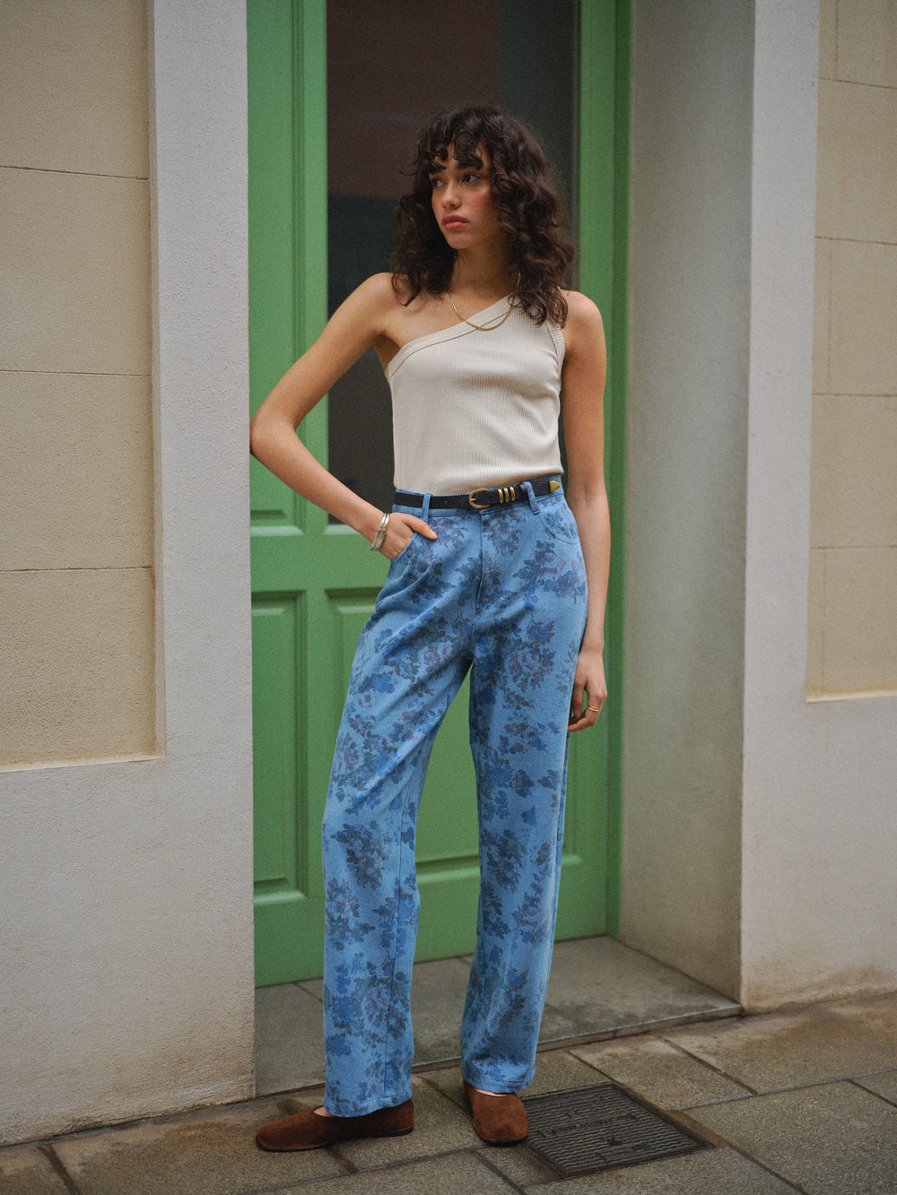 JEANSY LOTUS FLORES PRINT