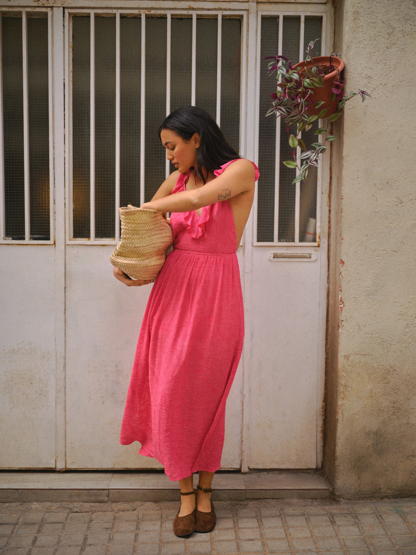 VEIL KLEID PINK