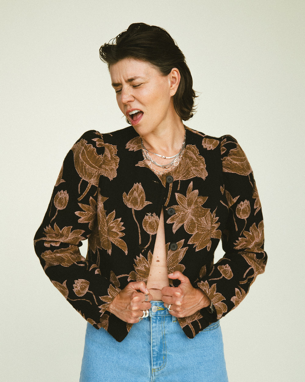 VESTE EN JACQUARD MONTANA