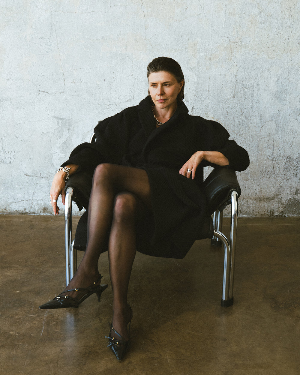 MANTEAU MADDIE NOIR