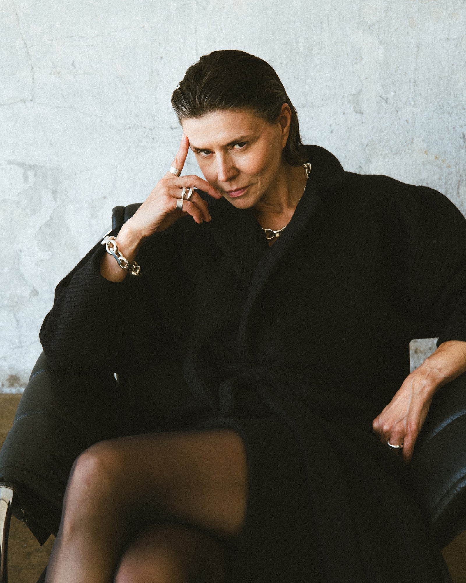 MANTEAU MADDIE NOIR