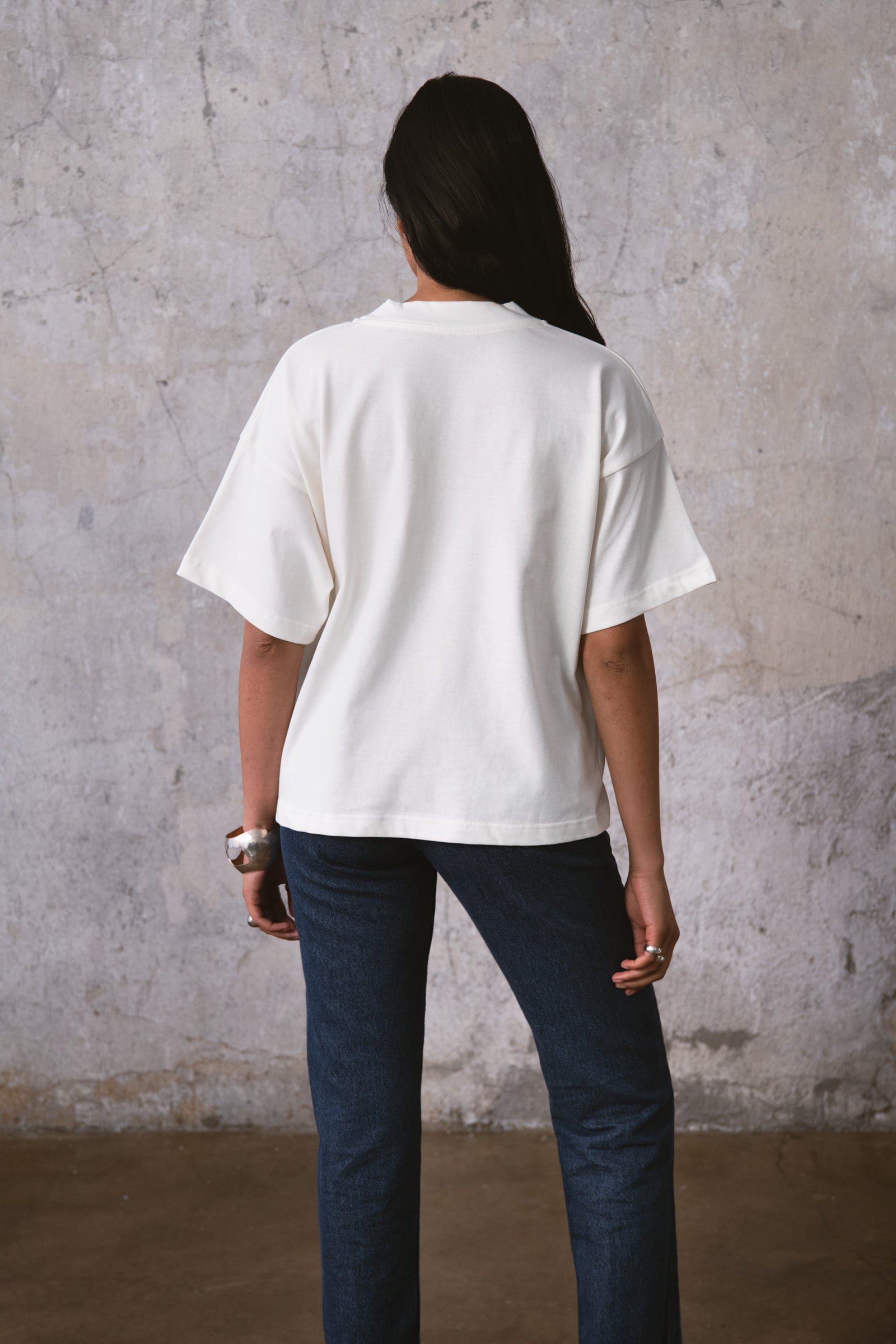 T-SHIRT KISS MY NECK BLANC