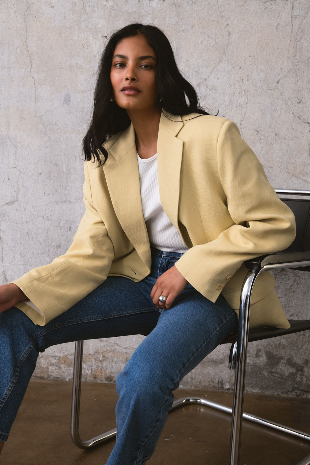 VESTE TAME JAUNE