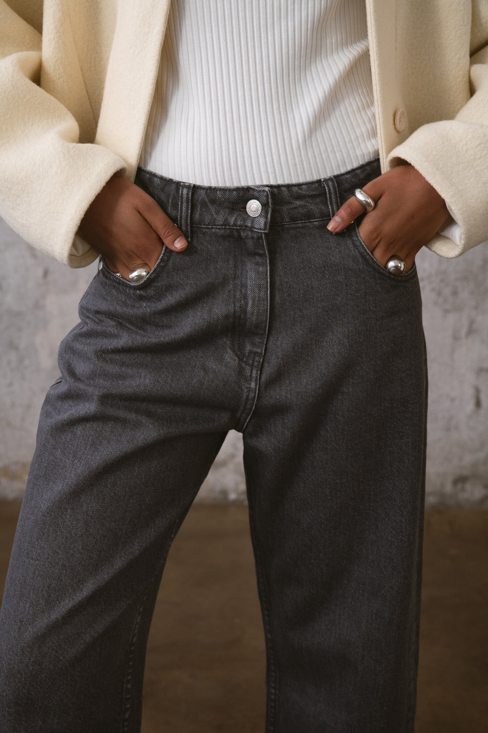 ISH JEANS GREY