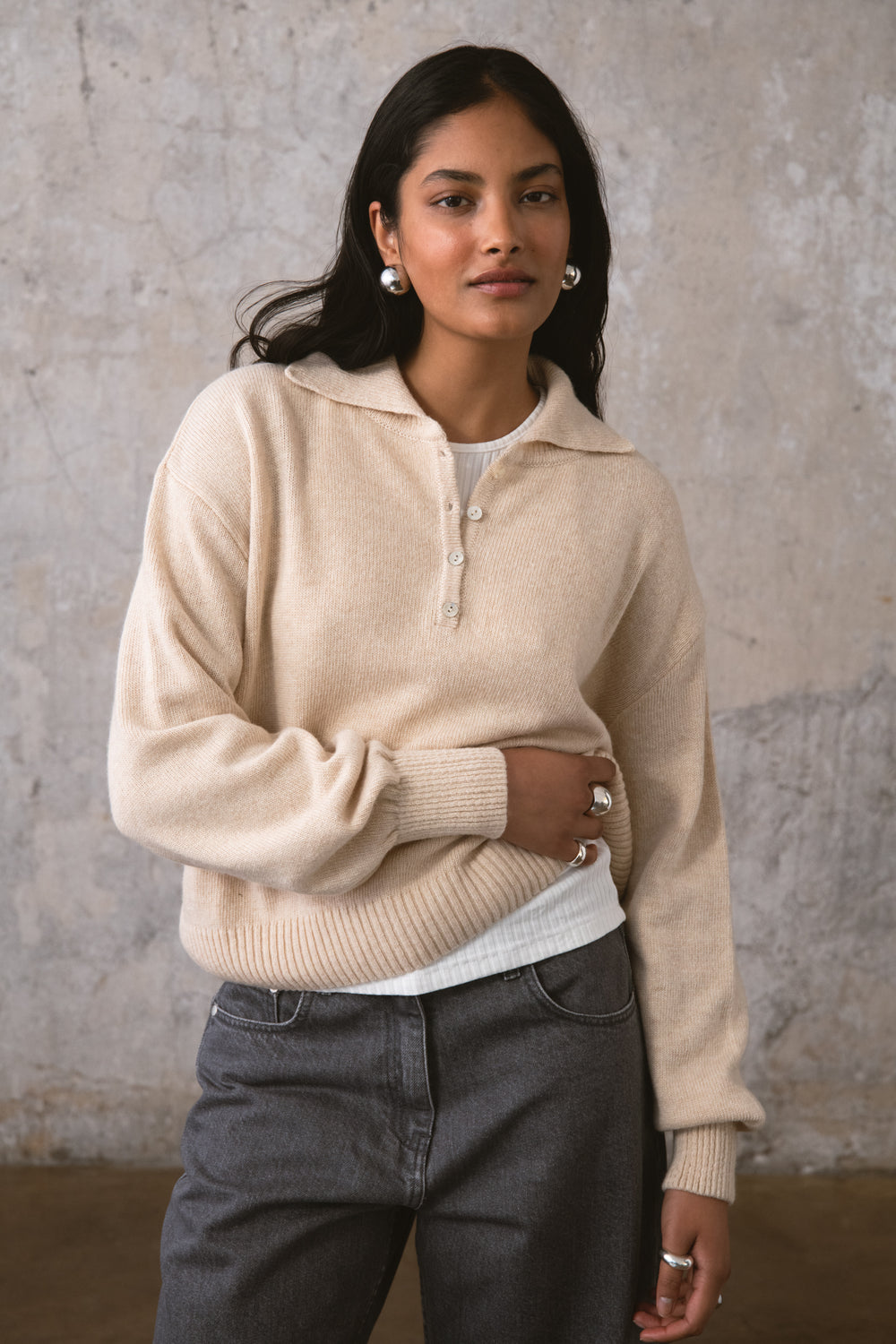 DECADE SWEATER BEIGE