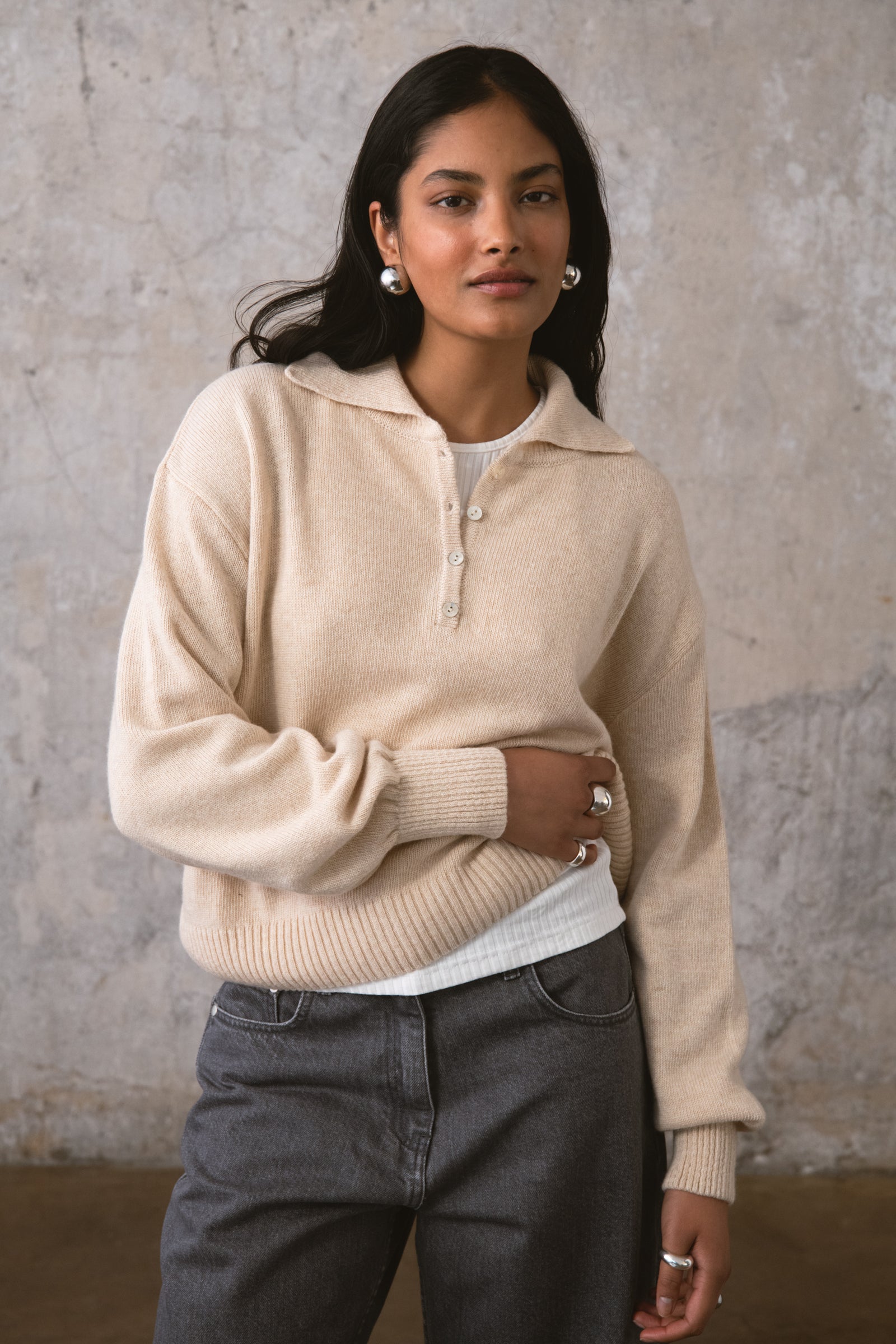 DECADE SWEATER BEIGE