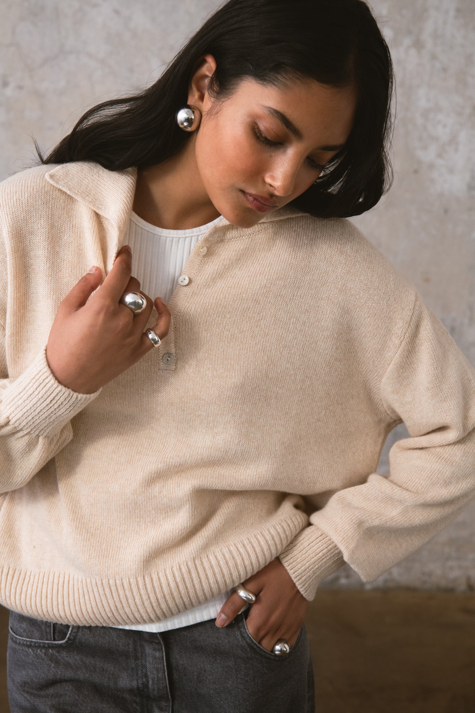 DECADE SWEATER BEIGE