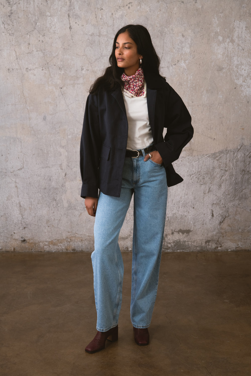 WANDER JEANS BLAU