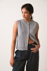 JEN VEST GREY