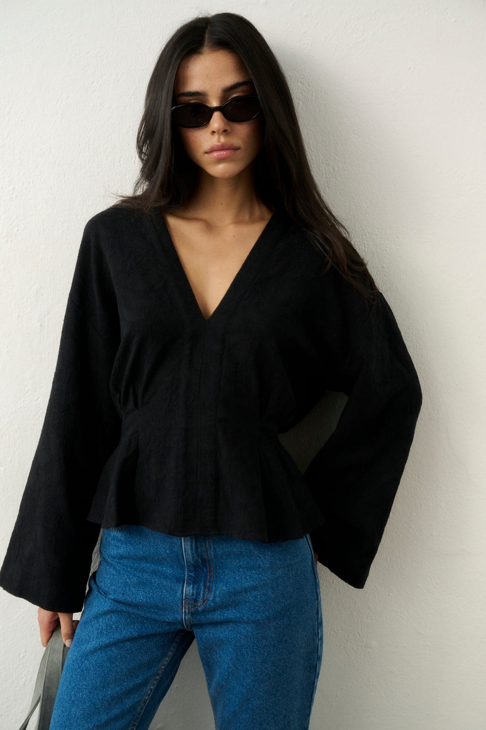 VANITY BLOUSE BLACK