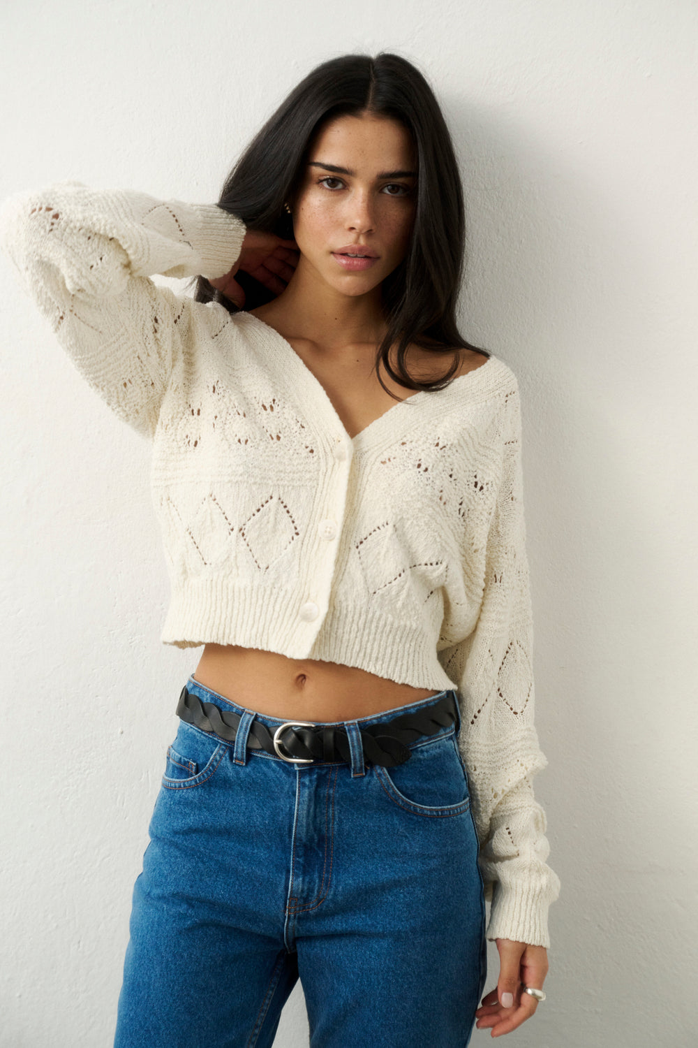 BABY CARDIGAN OFF WHITE