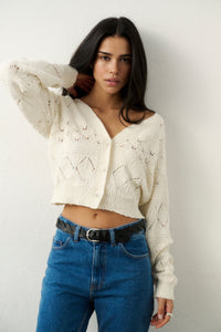 BABY CARDIGAN OFF WHITE