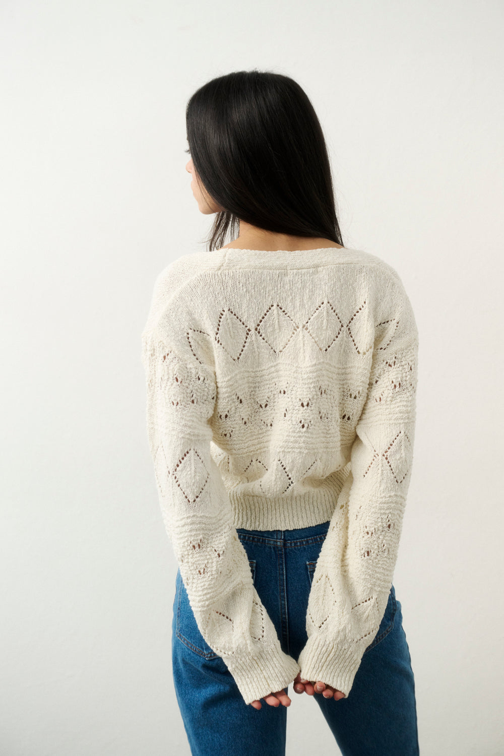 BABY CARDIGAN OFF WHITE