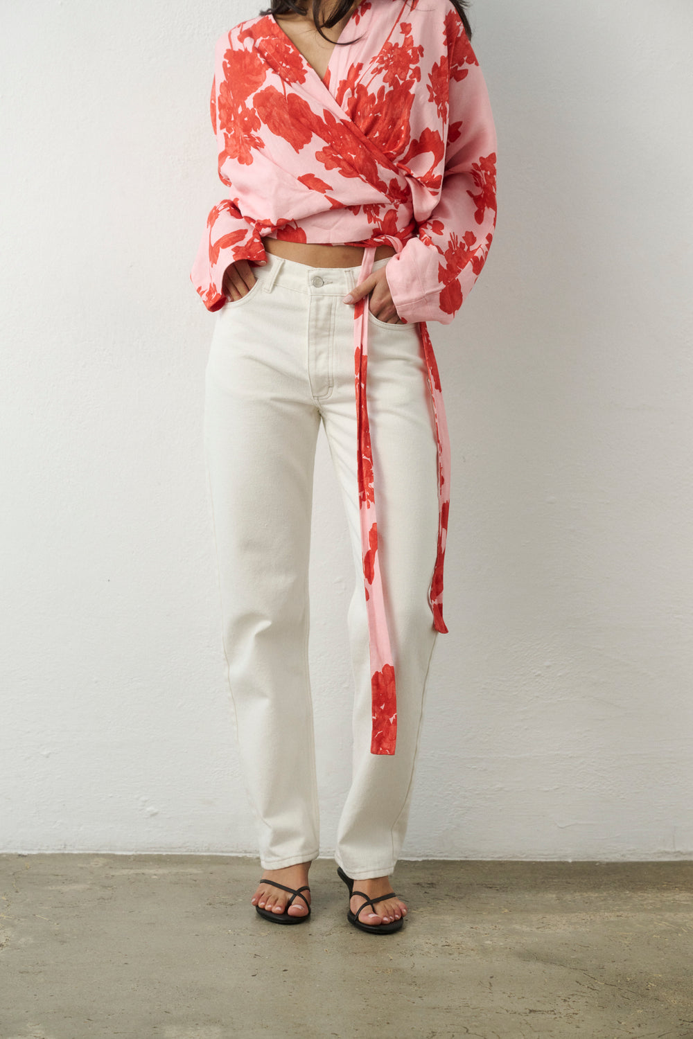 POLLY JEANS OFF WHITE