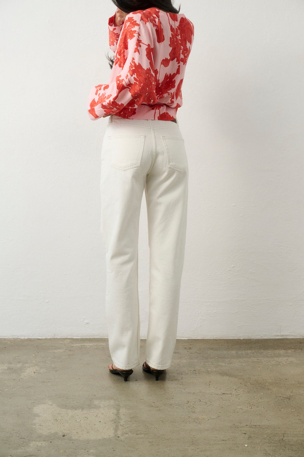 POLLY JEANS OFF WHITE