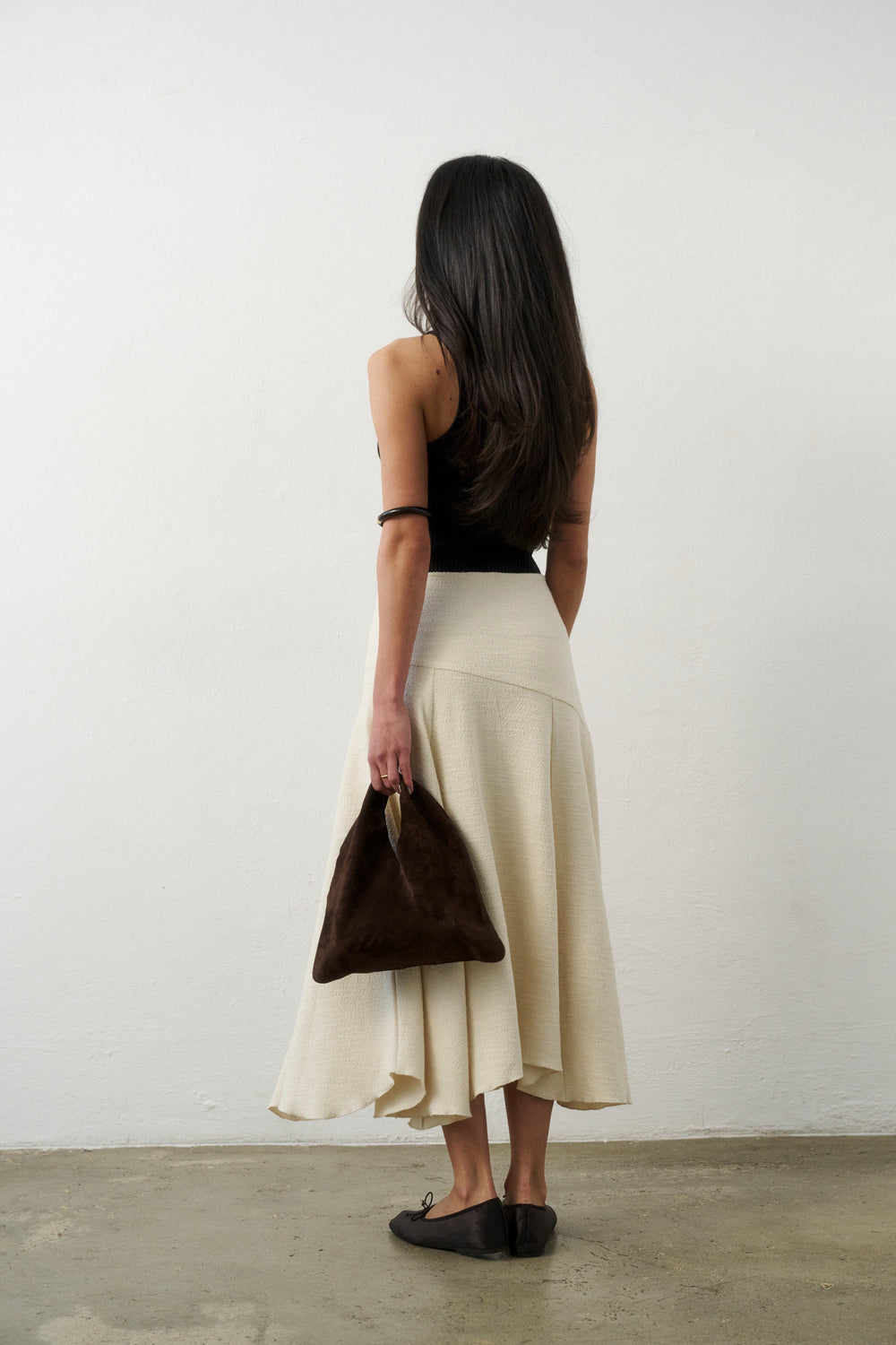 NAPLES MAXI SKIRT ECRU