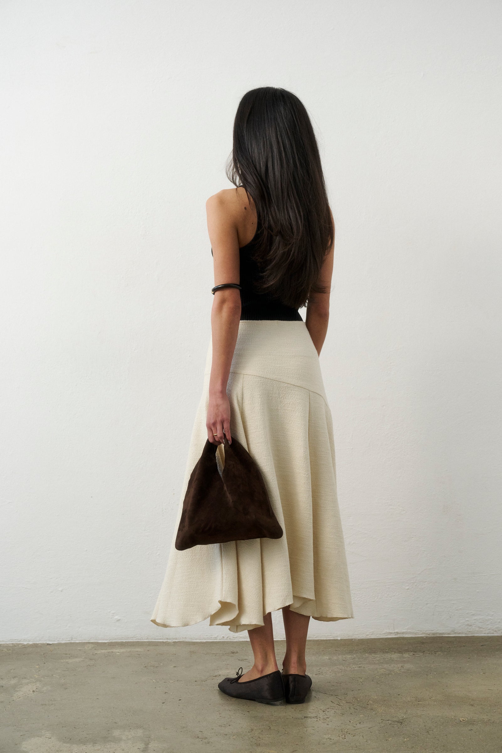 NAPLES MAXI SKIRT ECRU