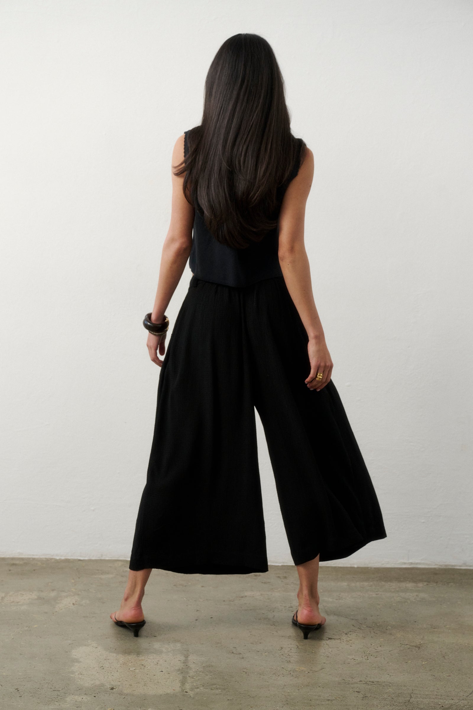PANTALON PALAZZO NOIR