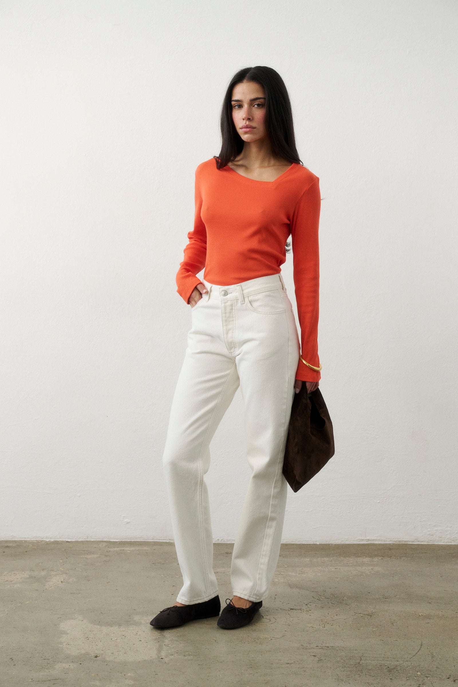 MUNDO LANGARM OBERTEIL ORANGE