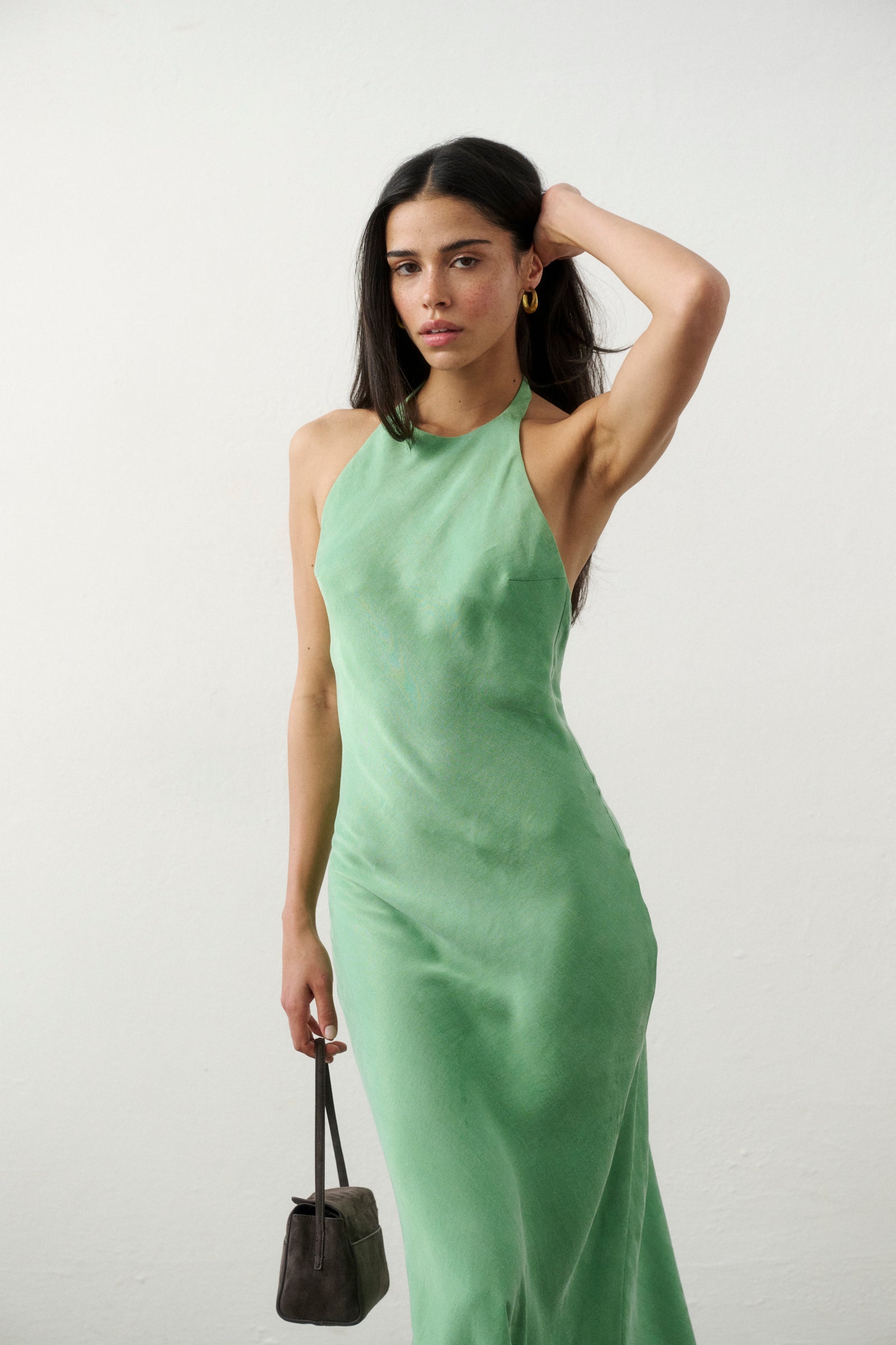 BARDOT KLEID GRÜN